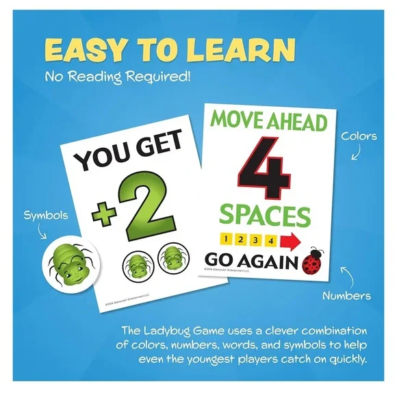 NWT-The Ladybug Game - Colorful Kids Adventure - Picture 5 of 7